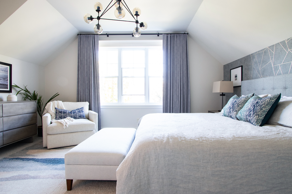 bedroom design by LOUIS DUNCAN-HE DESIGNS